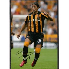 Signed photo of Peter Halmosi the Hull City footballer